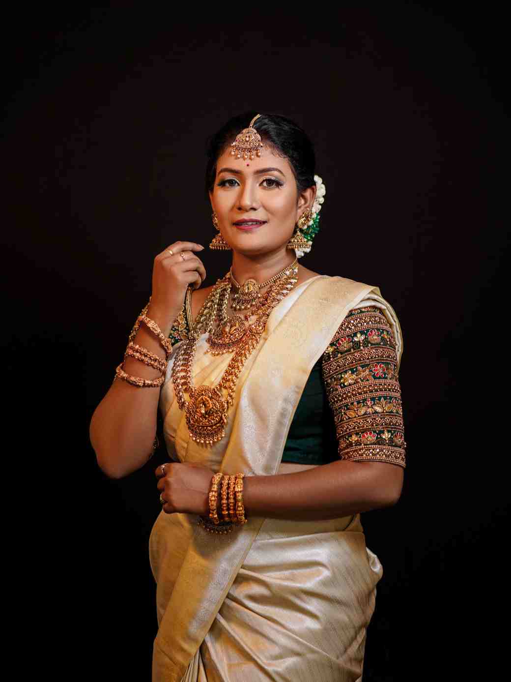 Traditional Bridal Look